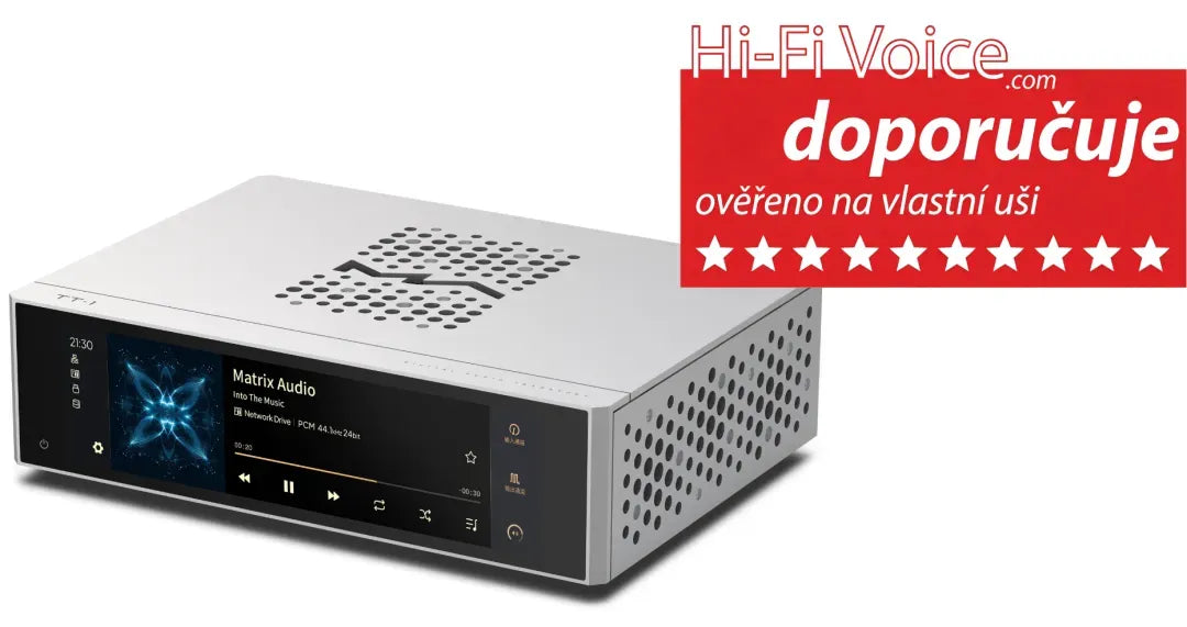 產品評測 | 捷克知名雜誌 Hi-Fi Voice 評測 Matrix Audio TT-1 數碼音樂轉盤