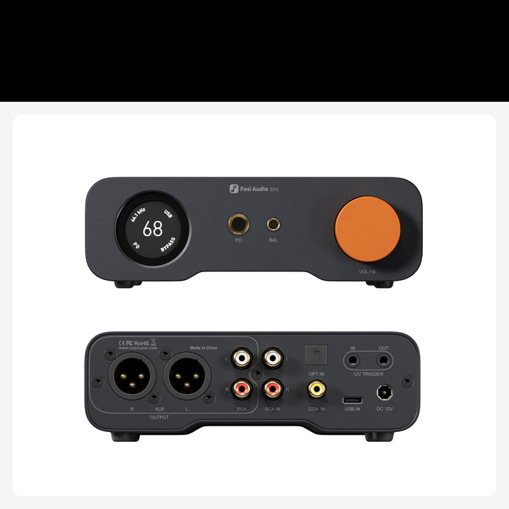 Fosi Audio ZH3 平衡解碼前級耳擴一體機 | FUTEX 香港代理