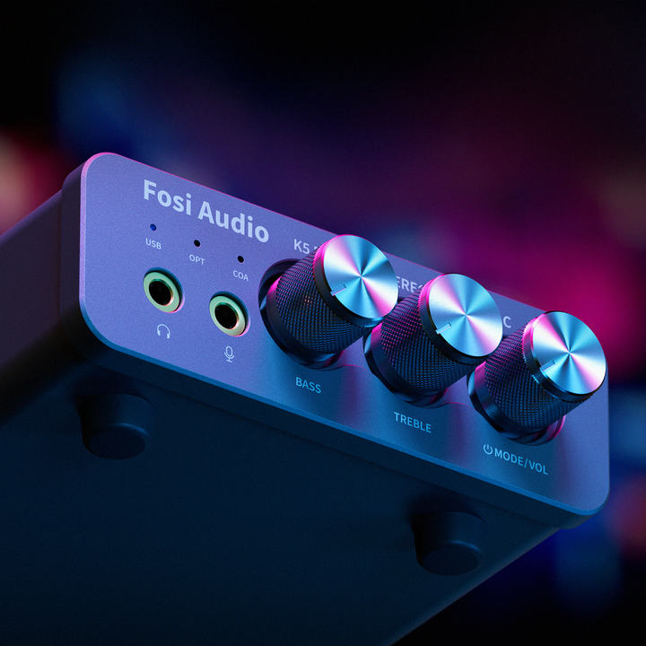 Fosi Audio K5 Pro 電競遊戲解碼耳擴 | FUTEX 香港代理