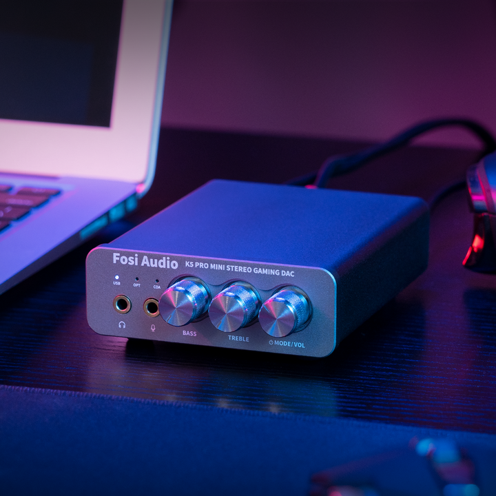Fosi Audio K5 Pro 電競遊戲解碼耳擴 | FUTEX 香港代理