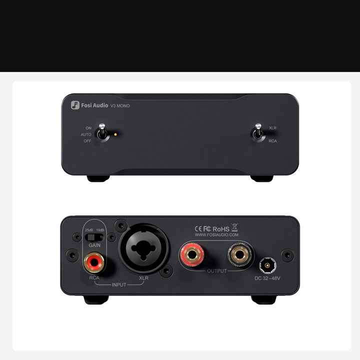 Fosi Audio V3 Mono 單聲道功率放大器 | FUTEX 香港代理