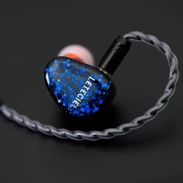 Leteciel SHARK 3 Dynamic Driver In-Ear Monitor Earphones