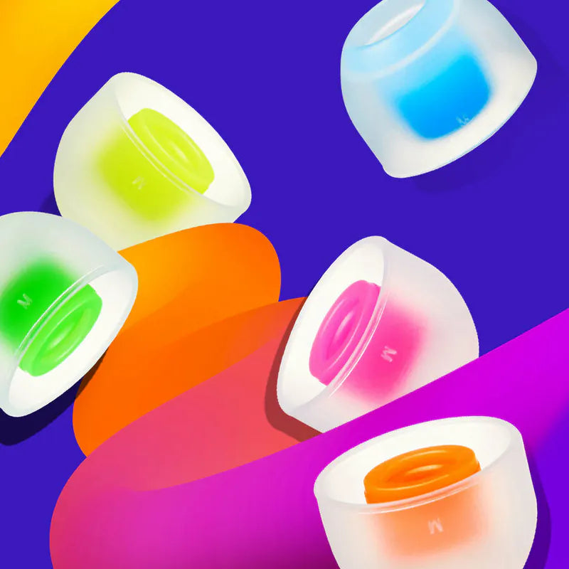 AZLA SednaEarfit VIVID Edition (6 sizes x 1 pairs)