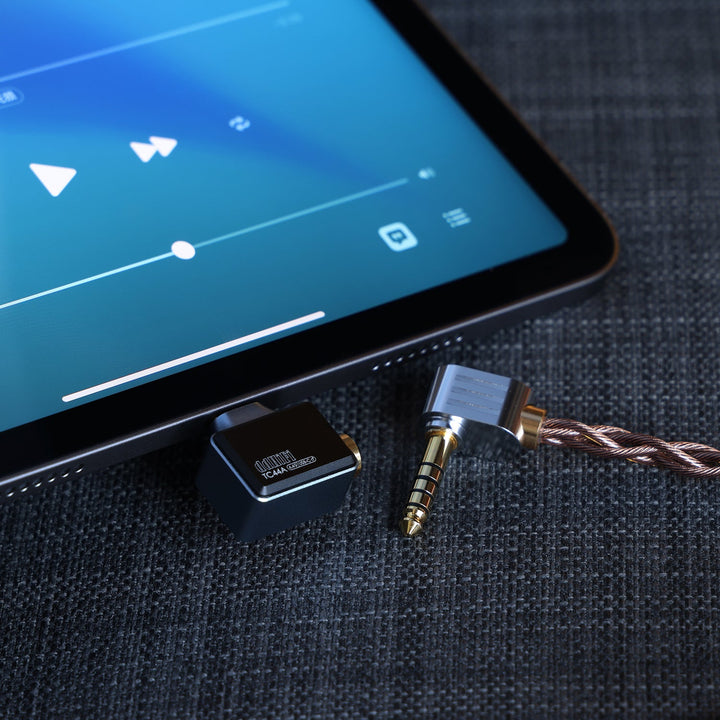 ddHiFi - TC44A (Lighting/USB-C) to 4.4mm Miniaturization Adapter