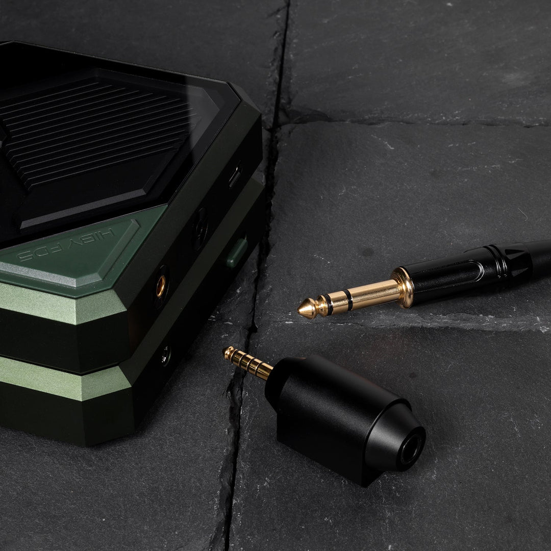 ddHiFi - DJ65M(4.4) 6.35mm Female to 4.4mm Male Adapter