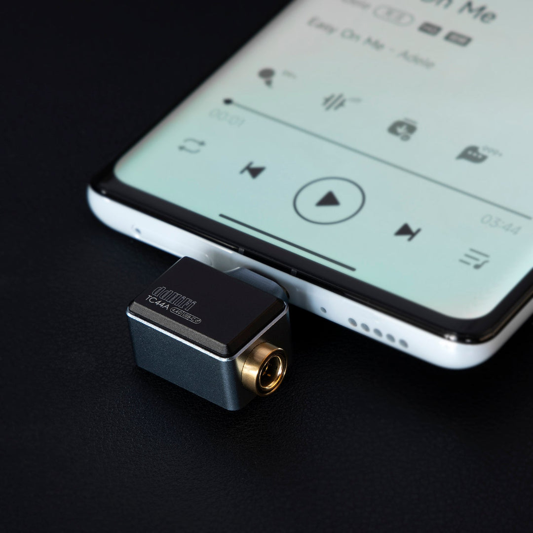 ddHiFi - TC44A (Lighting/USB-C) to 4.4mm Miniaturization Adapter