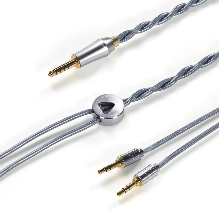 ddHiFi - BC150B (145cm/195cm/295cm) Double Shielded Silver Headphone Upgrade Cable