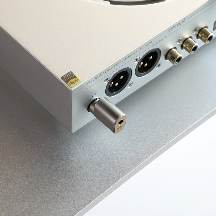 ddHiFi - DJ65A (AL) 3.5mm female to 6.35mm male adapter