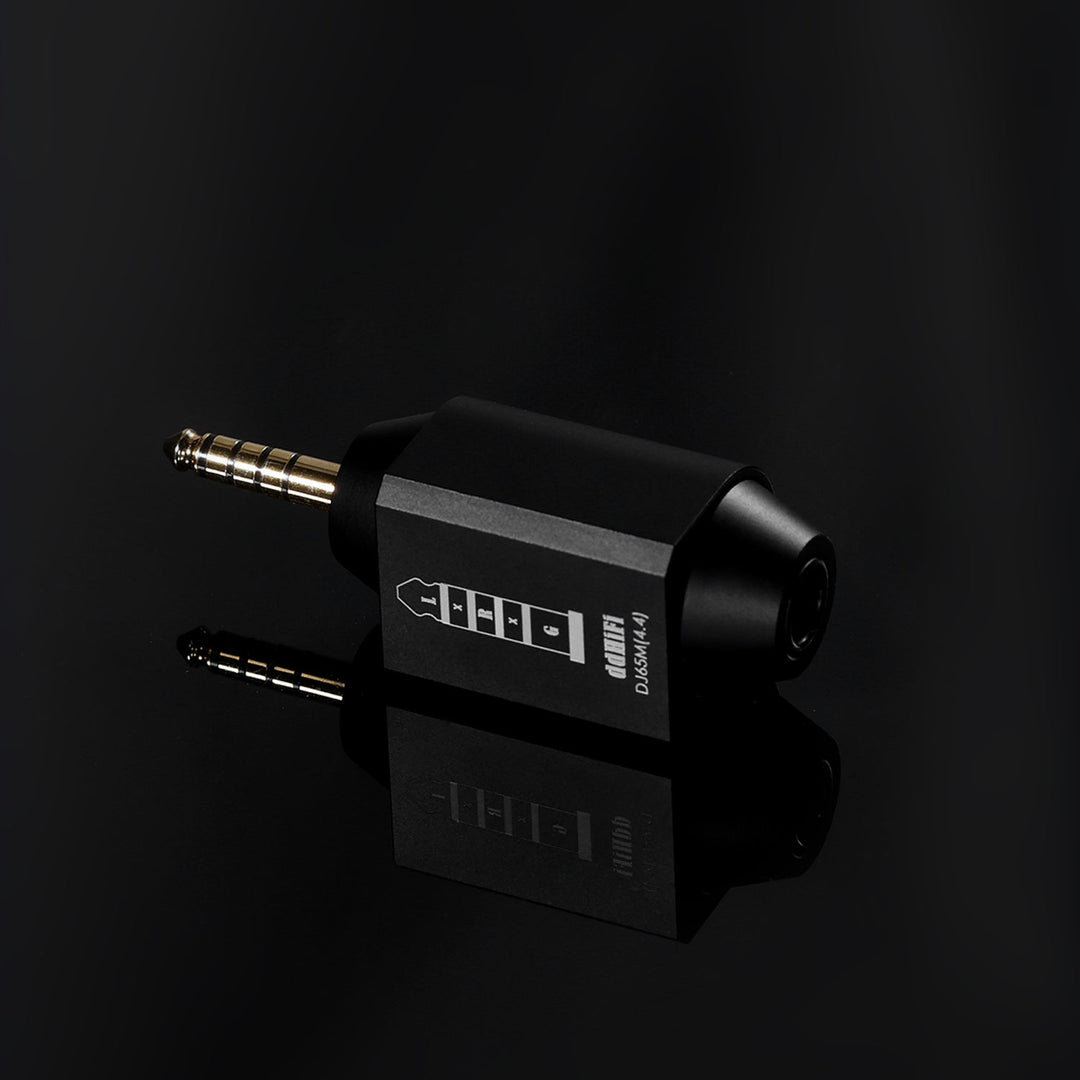 ddHiFi - DJ65M(4.4) 6.35mm Female to 4.4mm Male Adapter