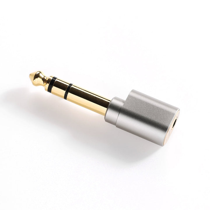 ddHiFi - DJ65A (AL) 3.5mm female to 6.35mm male adapter