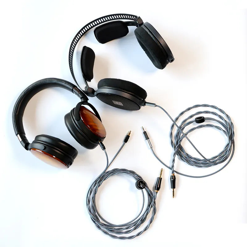 ddHiFi - BC150B (145cm/195cm/295cm) Double Shielded Silver Headphone Upgrade Cable