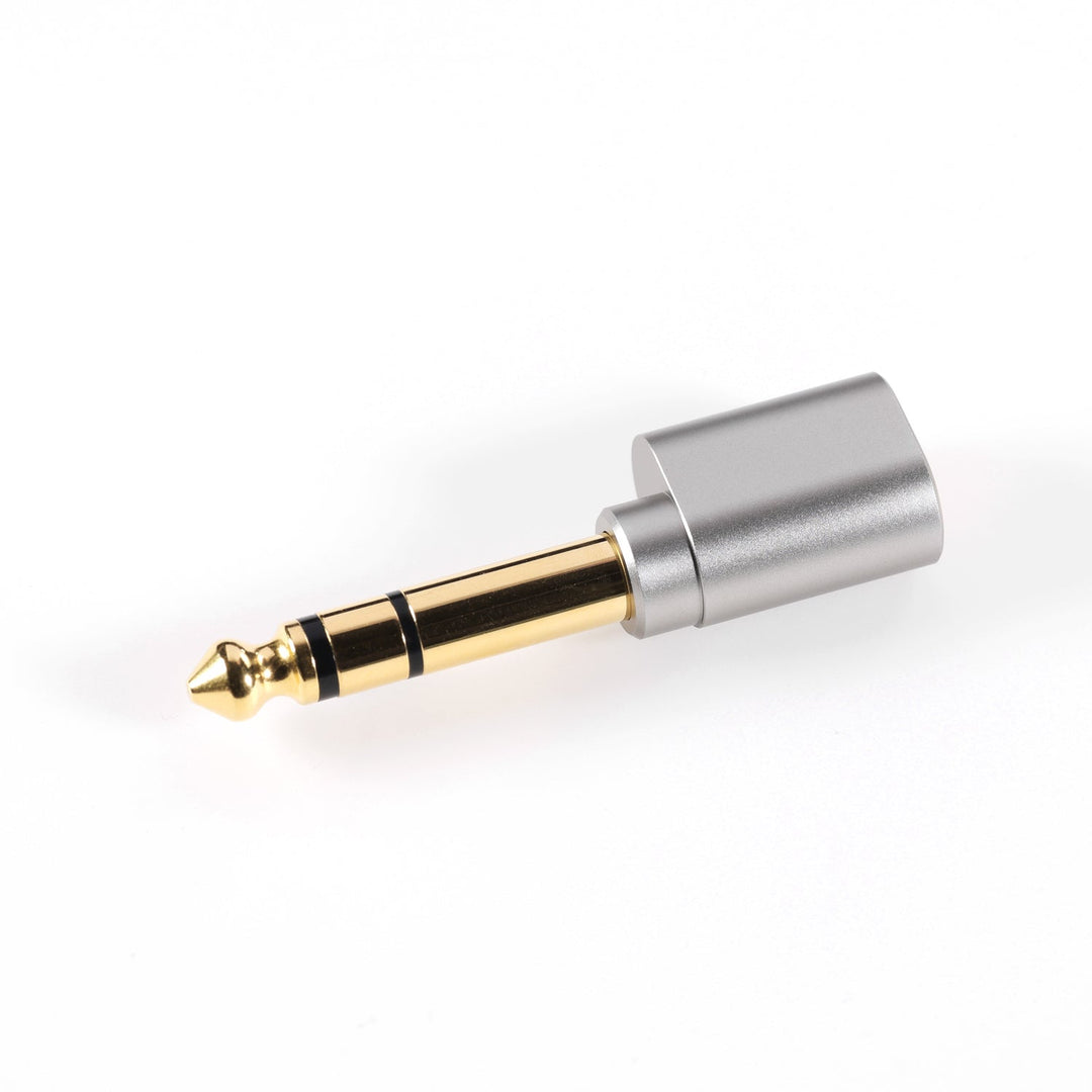 ddHiFi - DJ65A (AL) 3.5mm female to 6.35mm male adapter
