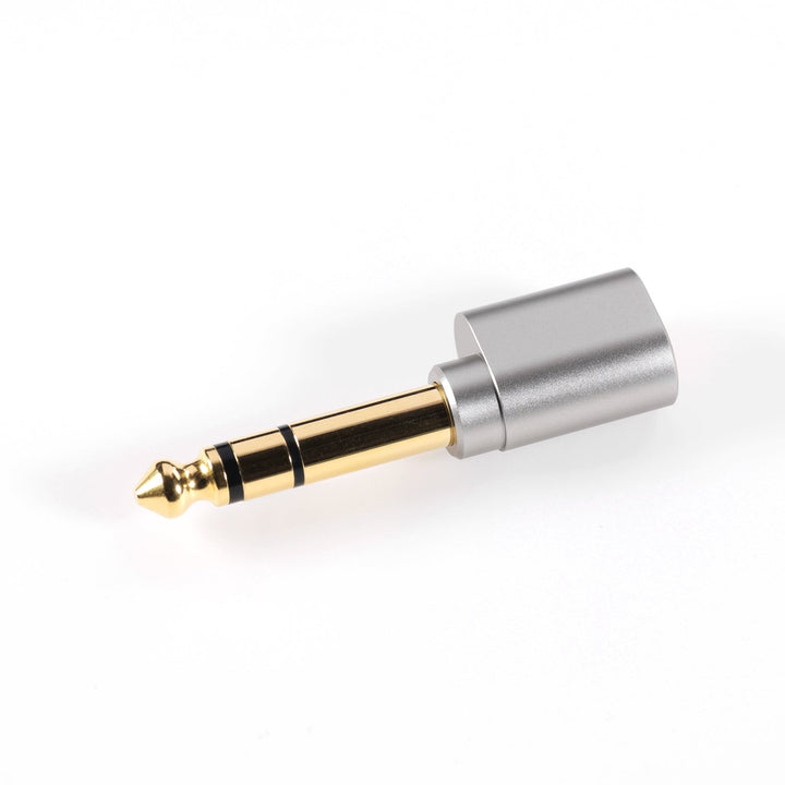 ddHiFi - DJ65A (AL) 3.5mm female to 6.35mm male adapter