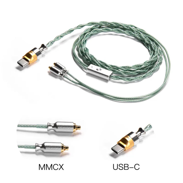ddHiFi - M120B (USB-C/Lightning) (MMCX/0.78 Pin) All-in-one Earphone Upgrade Cable