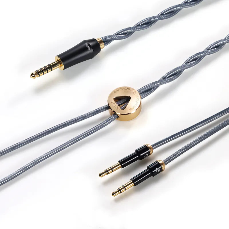 ddHiFi - BC150B (145cm/195cm/295cm) Double Shielded Silver Headphone Upgrade Cable
