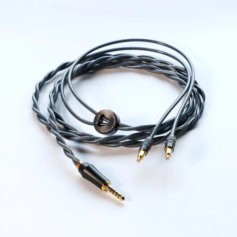 ddHiFi - BC150B (145cm/195cm/295cm) Double Shielded Silver Headphone Upgrade Cable