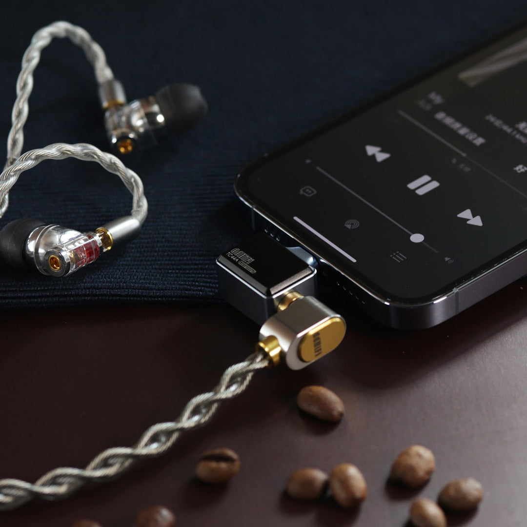 ddHiFi - TC44A (Lighting/USB-C) to 4.4mm Miniaturization Adapter