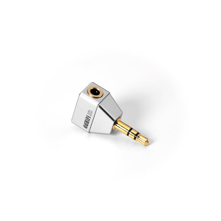 ddHiFi DJ35L 3.5mm(F) to 3.5mm(M) L型轉換插頭