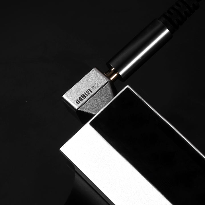 ddHiFi DJ35L 3.5mm(F) to 3.5mm(M) L型轉換插頭