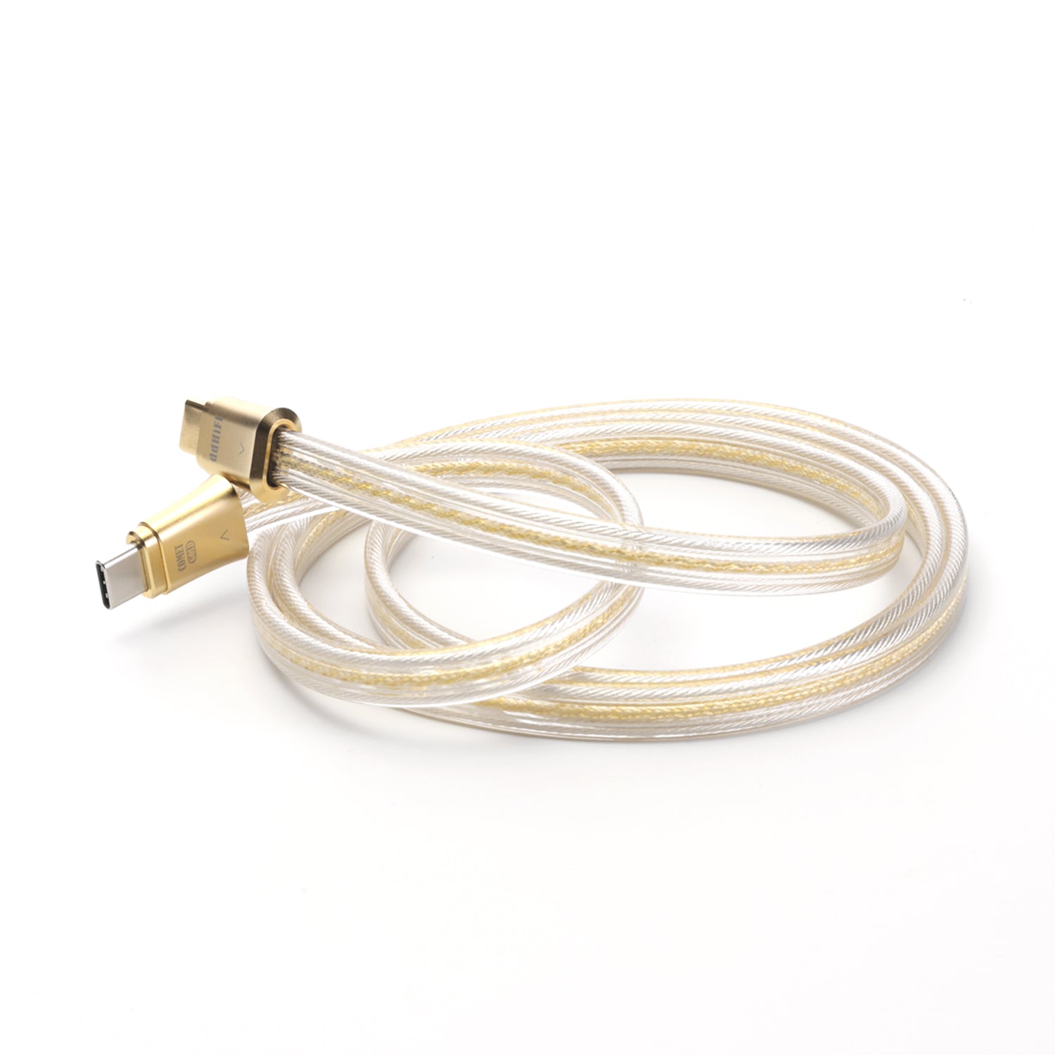 ddHiFi TC19CC Comet Gold Pure Silver Digital Signal Cable (Gold