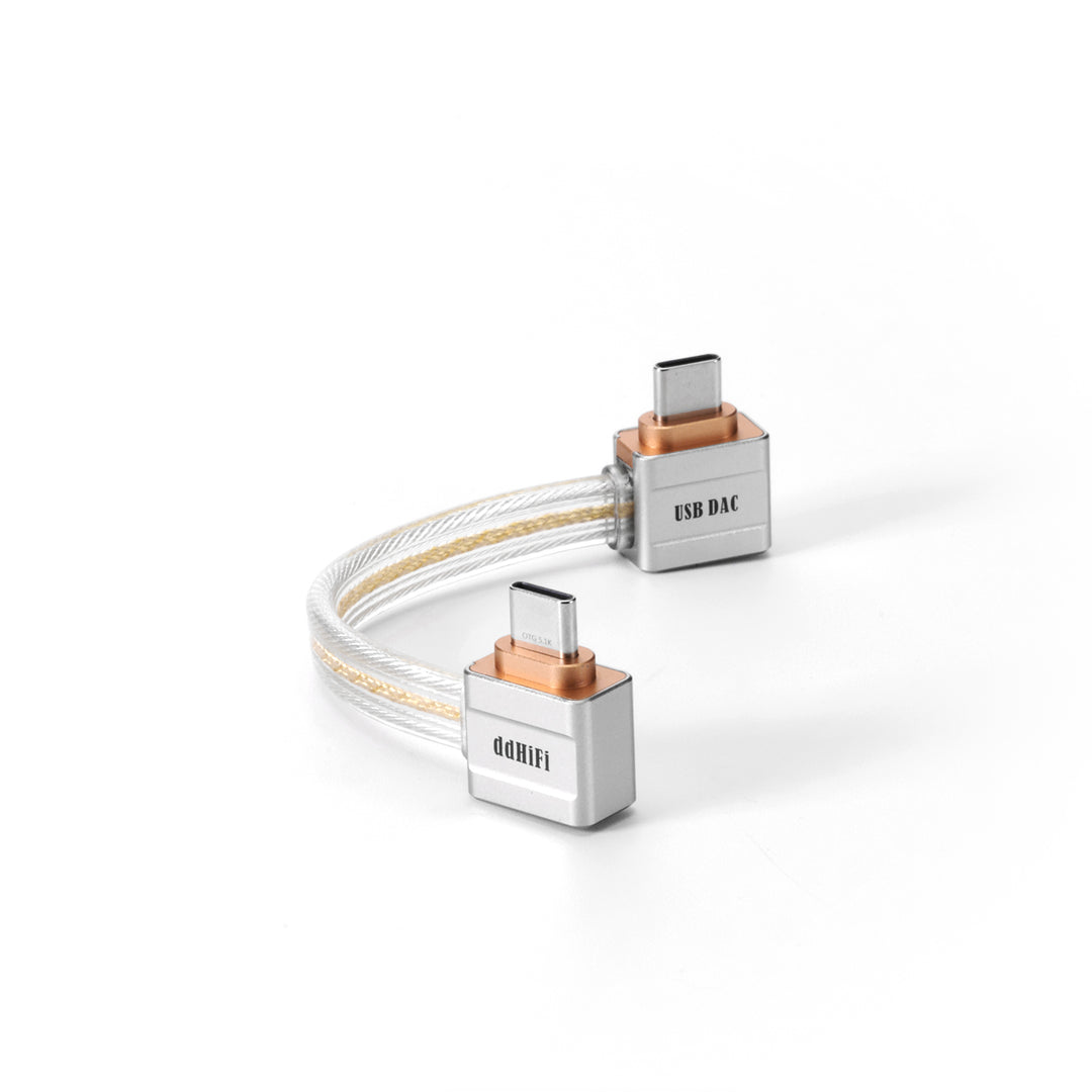 ddHiFi  TC19LL L-Shaped USB OTG Cable