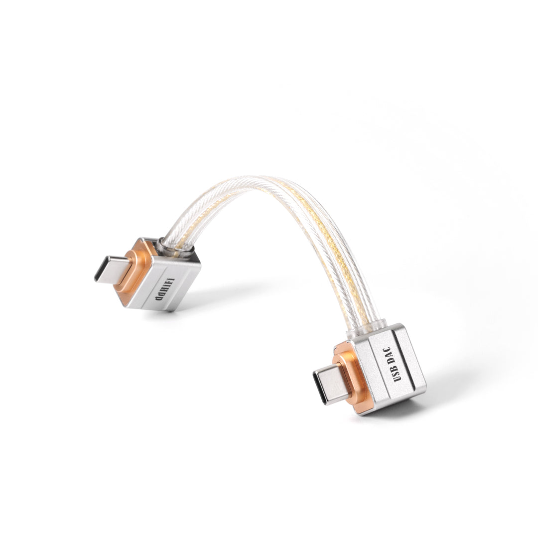 ddHiFi TC19LL Gold 旗艦純銀雙 L 型數字信號線
