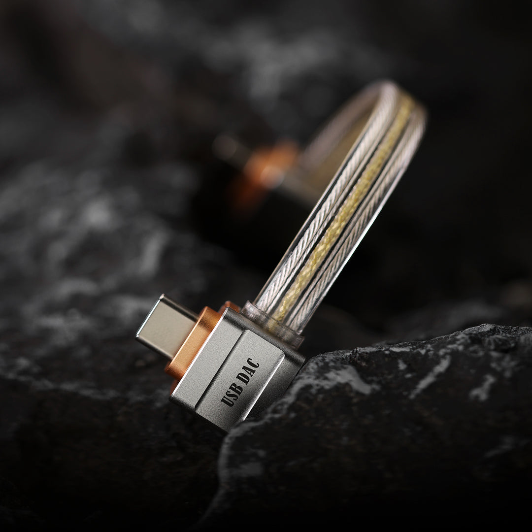 ddHiFi TC19LL Gold 旗艦純銀雙 L 型數字信號線